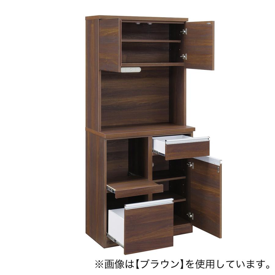 ニトリ 幅80cm 見た目すっきり 板戸レンジボード (幅80cmcm NA ニトリ 幅80cm 見た目すっきり 板戸レンジボード (幅80cmcm NA