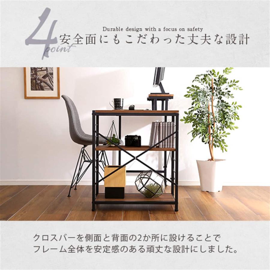 ニトリ（NITORI） ヴィンテージテイストのL型天板デスク LBK (WAL