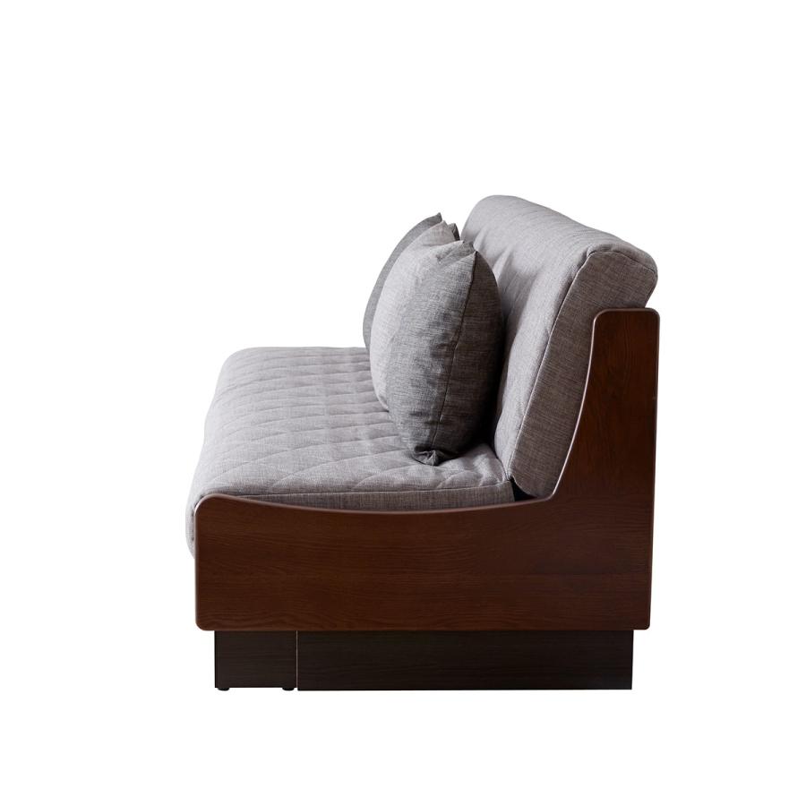 ニトリソファー‼️人気‼️ ニトリ（NITORI） ソファー ソファ ごろ寝ソファ (幅181cm GY/BR