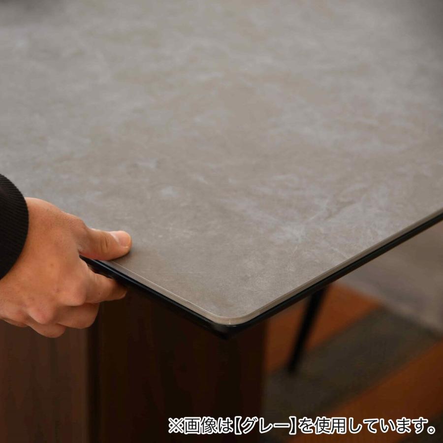 ニトリ セラミック天板テーブル 収納付き (幅140cm WH) 期間限定