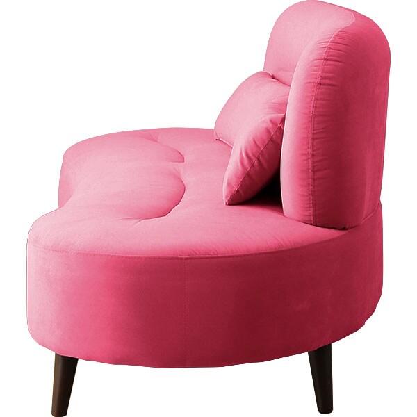 ニトリ（NITORI） ふっくらビーンズのフォルムが可愛い 布張り2人掛け