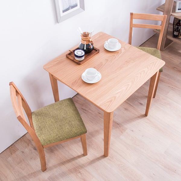 ニトリ（NITORI） ダイニングテーブル3点セット (DT CLS 75×75cm NA/DC