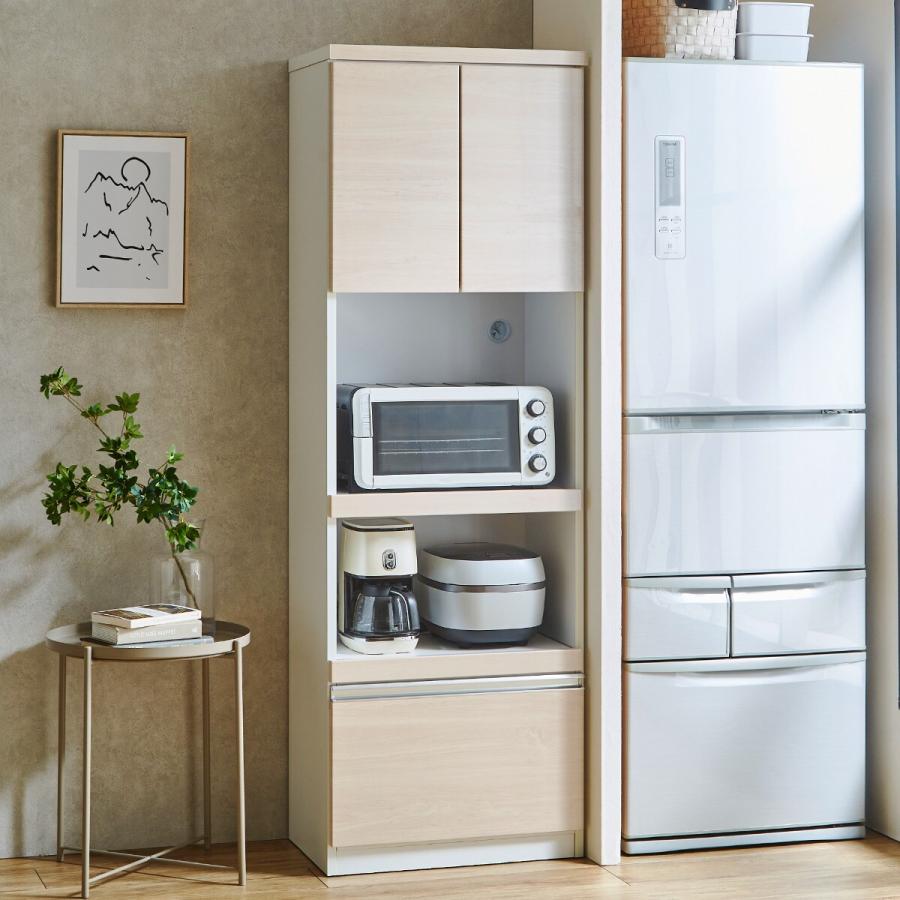 ニトリ 鏡面仕様レンジボード(幅59.5cmcm NA)食器棚 : ニトリ ニトリ 鏡面仕様レンジボード(幅59.5cmcm NA)食器棚 : ニトリ