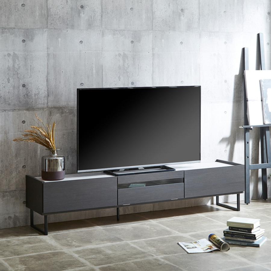 ニトリ 幅179㎝ ローボード テレビ台 テレビボード ニトリ（NITORI） モノトーンローボード (幅179cm BK) : ニトリ Yahoo