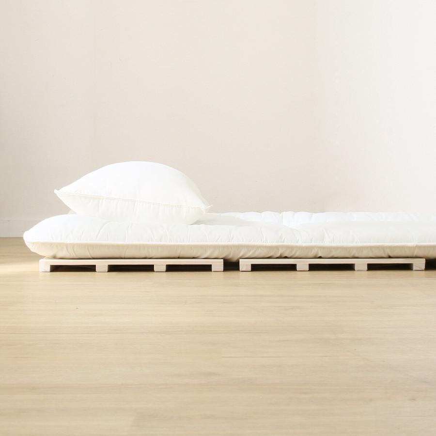 ヒノキすのこベッド 4つ折り セミダブル NITORI セミダブル 4つ折りヒノキすのこベッド(CO4) | ニトリネット