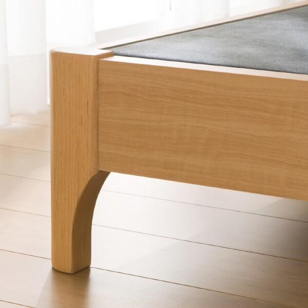 （福）ニトリ　セミダブルベッドフレーム ニトリ ベッド セミダブル ベッドフレーム(SD ヘッドレス レッグ