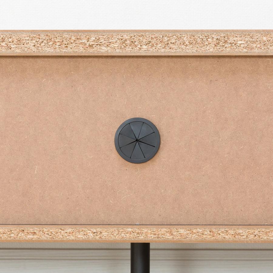 ニトリ（NITORI） 高級感のある大理石調テレビ台（BK） TV台 TVボード