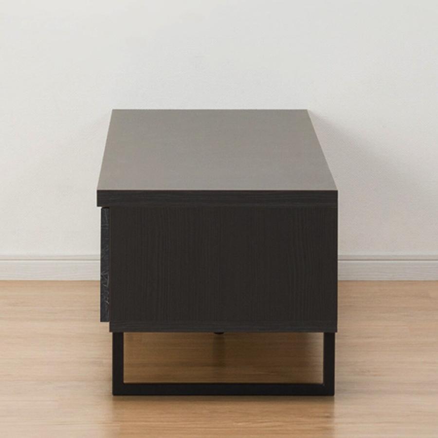 ニトリ（NITORI） 高級感のある大理石調テレビ台（BK） TV台 TVボード