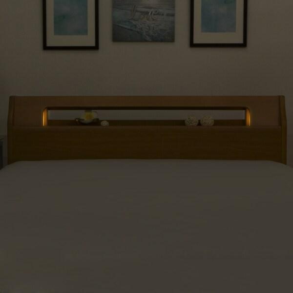 ニトリ ベッド シングル ベッドフレーム(S Lキャビ レッグ