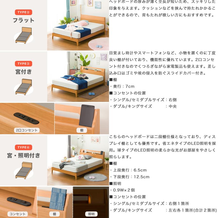 シングル ベッドフレーム(S Lキャビ レッグ) ニトリ 【アクア】