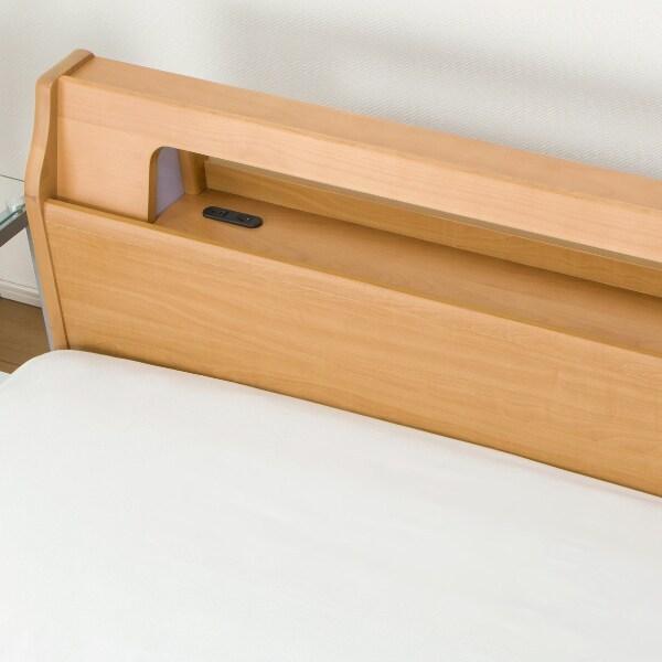 （福）ニトリ　セミダブルベッドフレーム ニトリ ベッド すのこセミダブルベッドフレーム (N-ジオF GY 40M