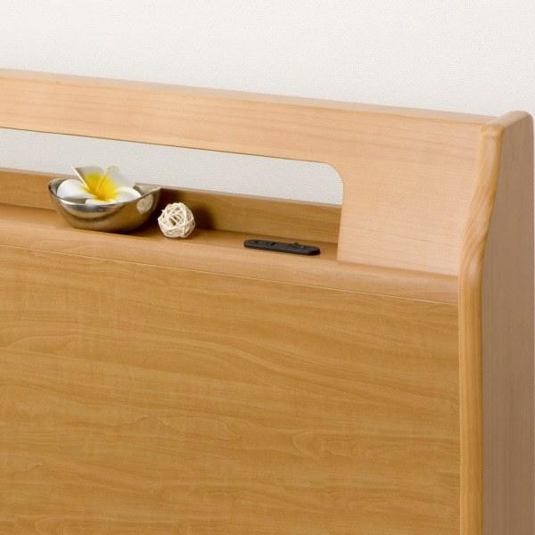 【sh】ニトリ　セミダブルベッドフレーム ニトリ ベッド セミダブル ベッドフレーム(SD Lキャビ