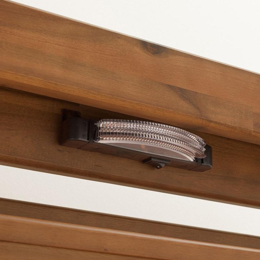 ニトリ（NITORI） 天然木アカシアシングルベッドフレーム(キャビネット