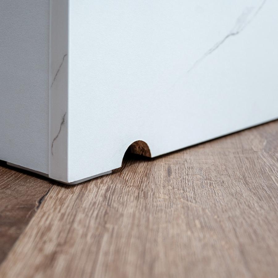 ニトリ セラミック天板 両面カウンター 幅120cm (WH) キッチン