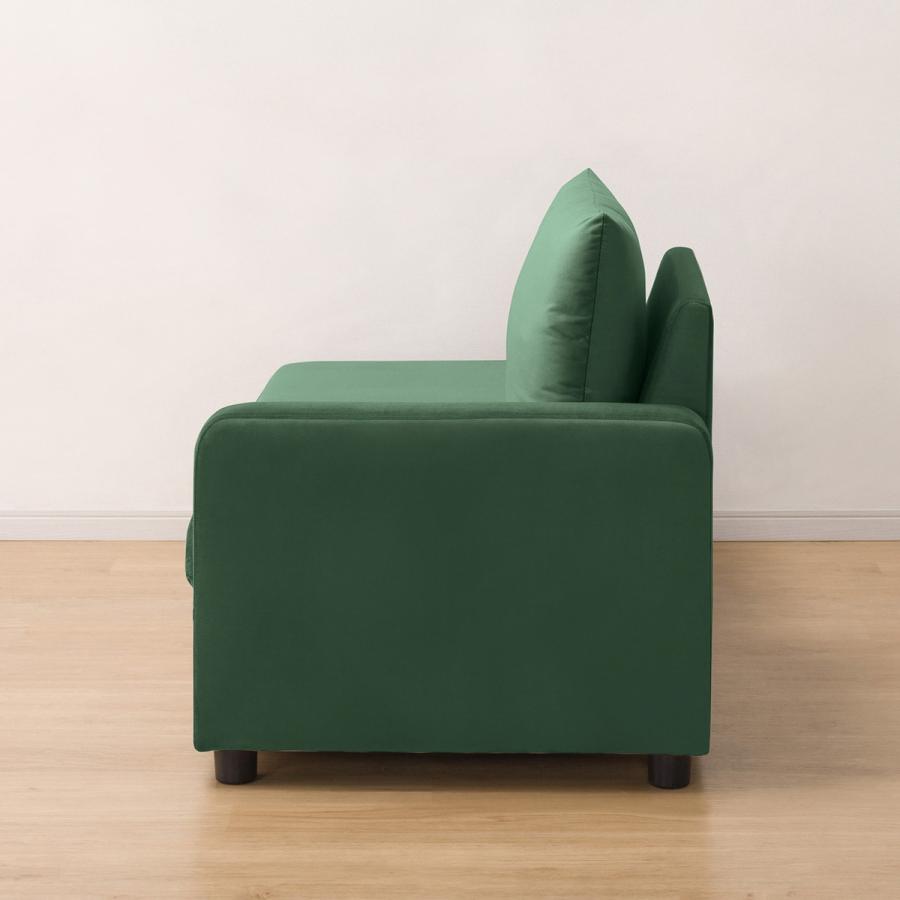 ニトリ　ソファ ニトリ（NITORI） 収納つきカウチソファ (GC2328 GR) 3人掛け : ニトリ