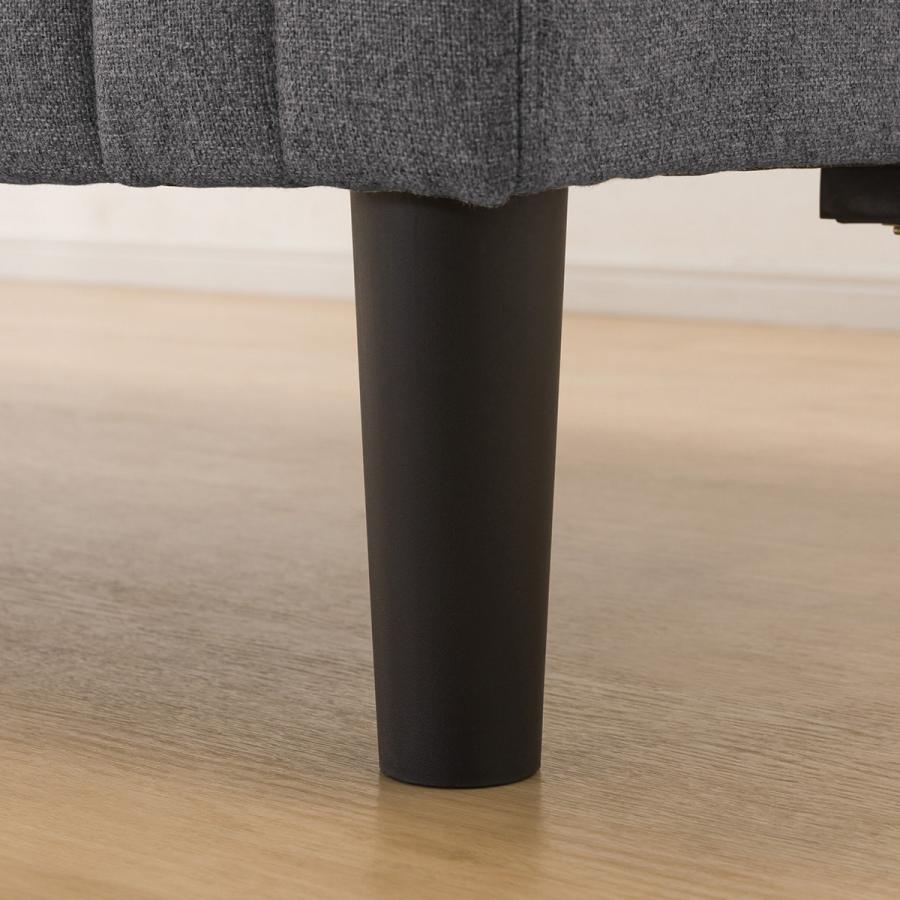 ニトリ（NITORI） 背もたれ3段階角度調整 ソファベッド (GS-SP GY） 3