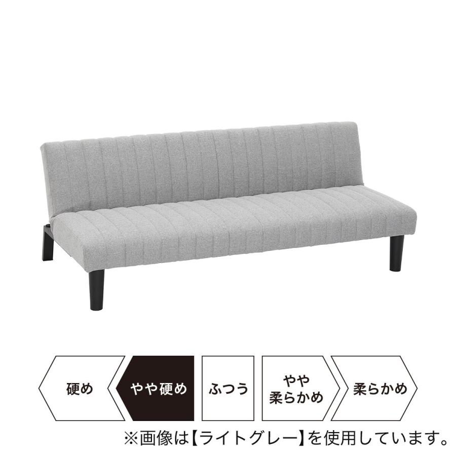 ニトリ　グレー ソファベッド 背もたれと肘掛けが動くソファベッド (マークスAM GY) | ニトリ