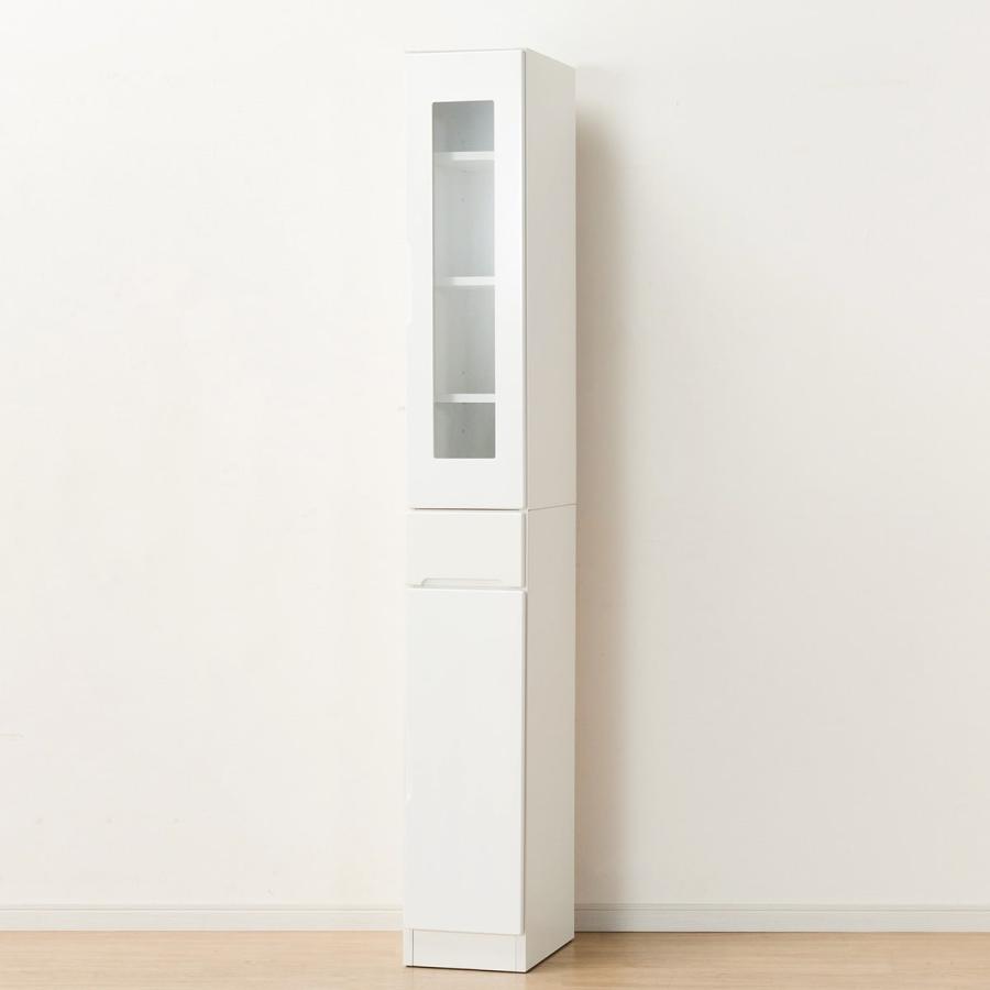 ニトリ（NITORI） 扉の向きを自由に設置できる隙間収納(幅25cm 上台