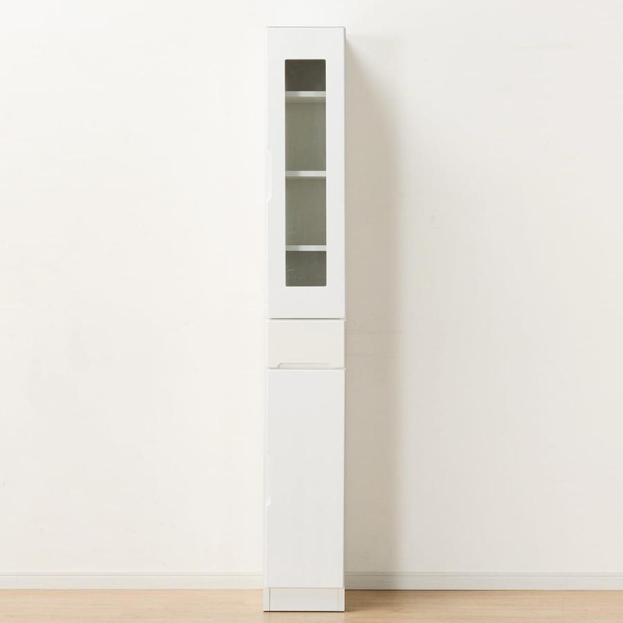 ニトリ（NITORI） 扉の向きを自由に設置できる隙間収納(幅25cm 上台