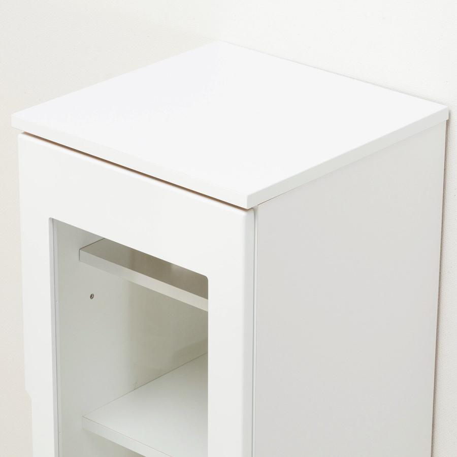 ニトリ（NITORI） 扉の向きを自由に設置できる隙間収納(幅40cm 上台