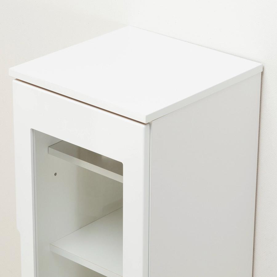 ニトリ（NITORI） 扉の向きを自由に設置できる隙間収納(幅40cm 上台