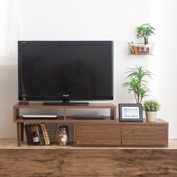 伸長式テレビ台 100 180cm ブラウン ニトリ 玄関先迄納品 1年保証 ニトリ Yahoo 店 通販 Yahoo ショッピング