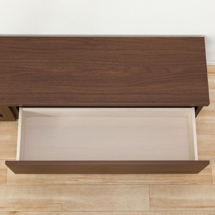 ニトリ（NITORI） 奥行30cmスリムテレビ台 (幅180cm DBR) : ニトリ
