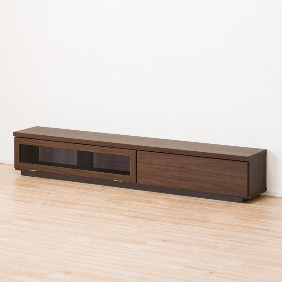 ニトリ（NITORI） 奥行30cmスリムテレビ台 (幅180cm DBR) : ニトリ