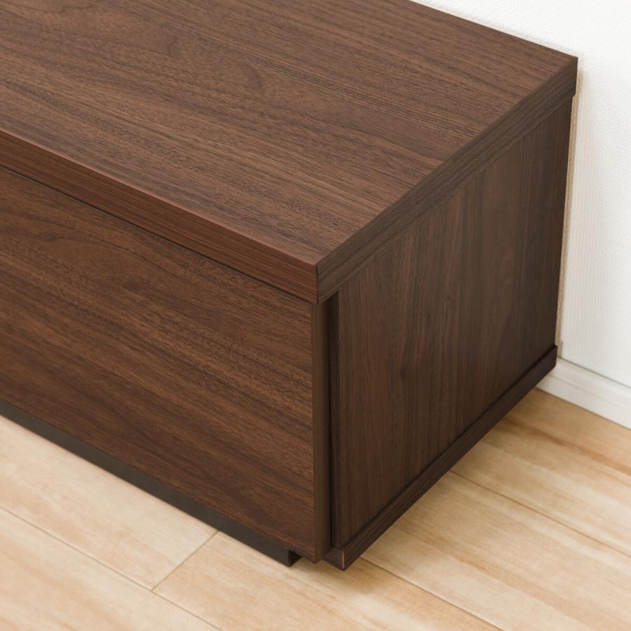 ニトリ　木製テレビ台 ダークブラウン・ライトブラウン ニトリ（NITORI） 奥行30cmスリムテレビ台 (幅180cm DBR) : ニトリ