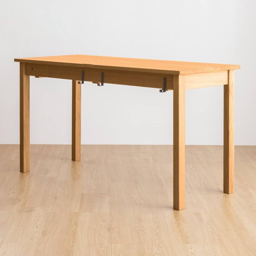 ニトリ（NITORI） タモ材を使用した丈夫なデスク(幅125cm LB NA