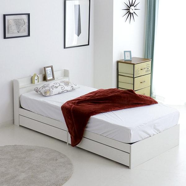 全商品オープニング価格特別価格 棚 コンセント 引出し付収納シングルベッド Ww S ニトリ 送料無料 玄関先迄納品 1年保証 日本産 Www Aproniaperu Com