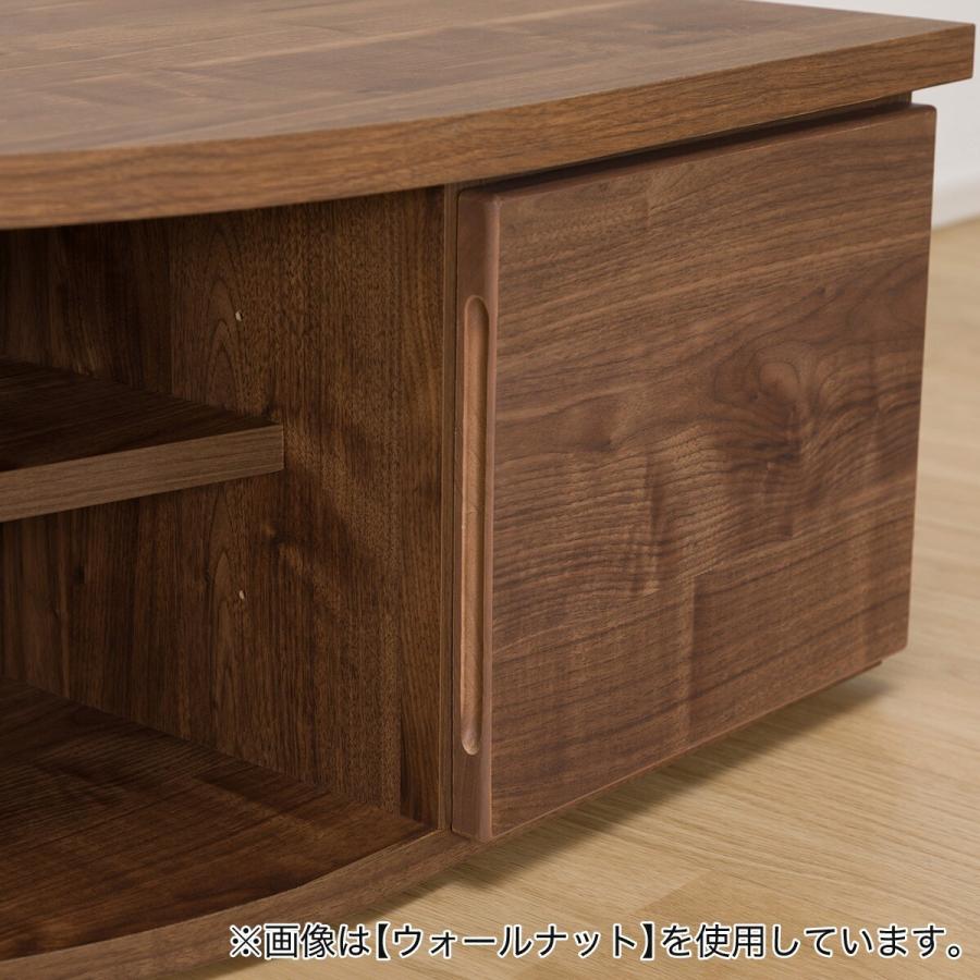 ニトリ（NITORI） 幅180 コーナー有効活用 流線形テレビボード(右寄せ