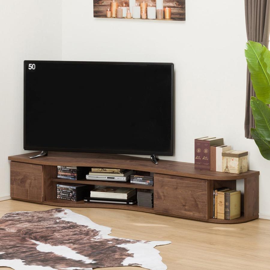 ニトリ 幅180 コーナー有効活用 流線形テレビボード(左寄せ ニトリ 幅180 コーナー有効活用 流線形テレビボード(左寄せ