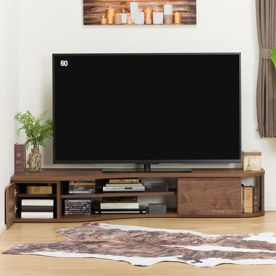ニトリ 幅180 コーナー有効活用 流線形テレビボード(左寄せ ニトリ 幅180 コーナー有効活用 流線形テレビボード(左寄せ
