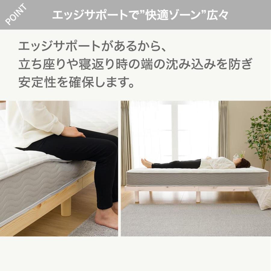 ニトリ（NITORI） マットレス 体圧分散 厚さ20cm シングル 圧縮