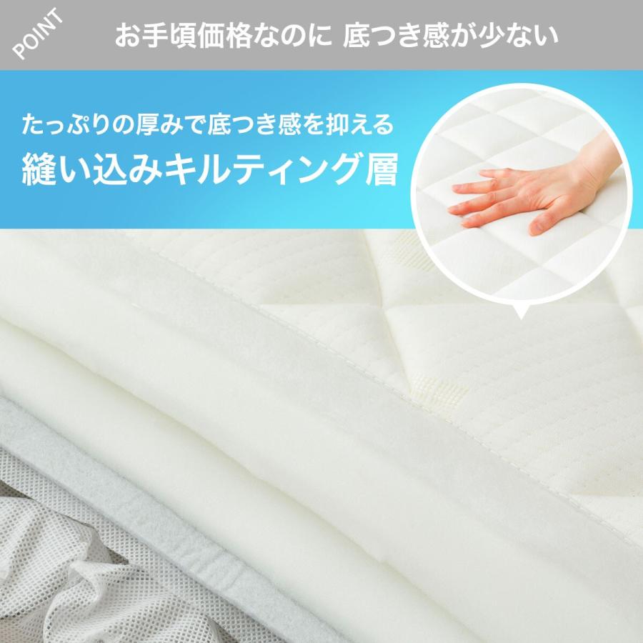 ニトリ マットレス 体圧分散 厚さ20cm クイーン 圧縮ポケット ニトリ マットレス 体圧分散 厚さ20cm クイーン 圧縮ポケット