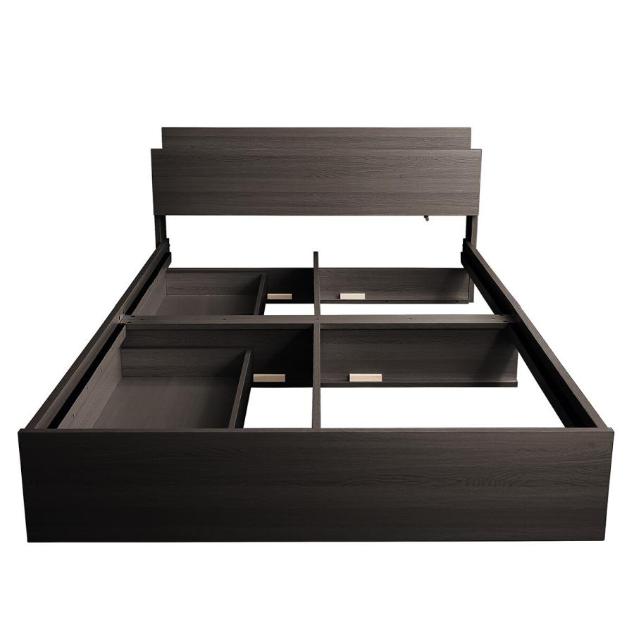 ニトリ（NITORI） ベッド セミダブル 棚・コンセント付きチェスト