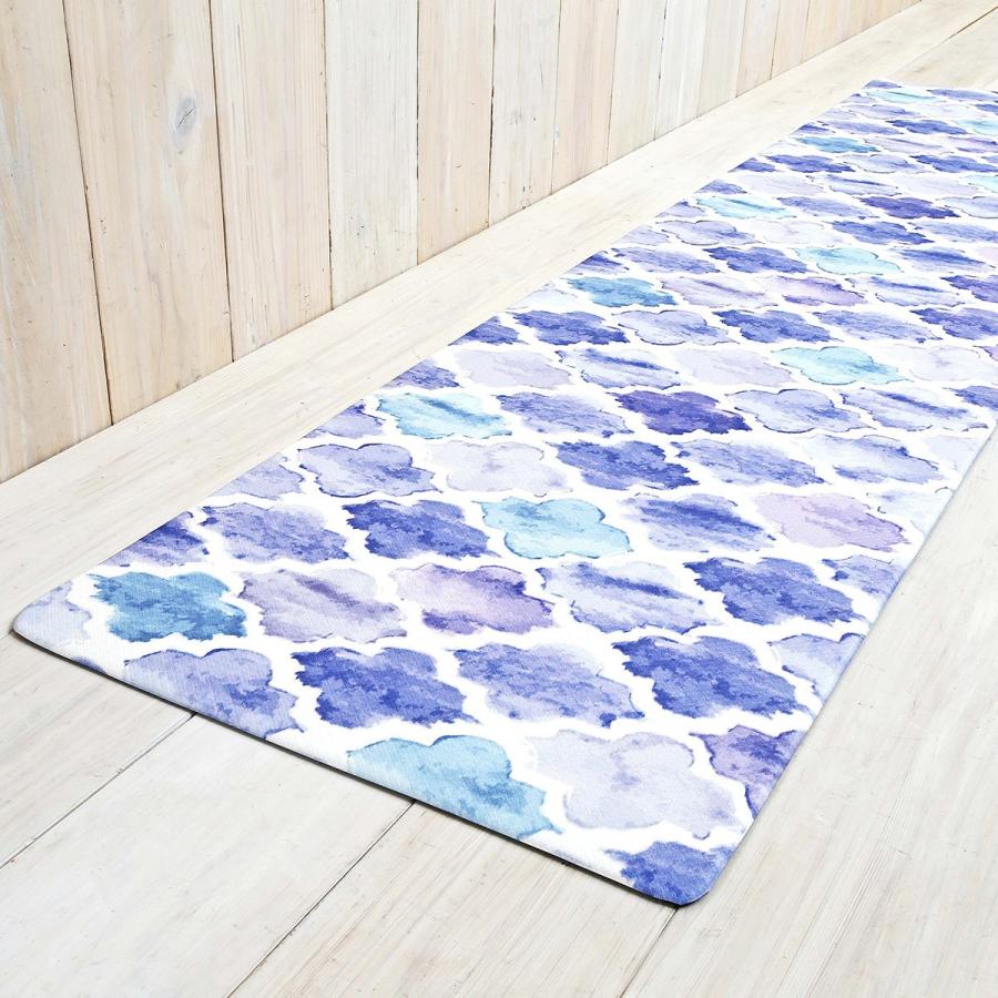 弾力感が心地よい拭けるキッチンマット 厚み6ｍｍ モロッカン1 ニトリ 玄関先迄納品 1年保証 ニトリ Yahoo 店 通販 Yahoo ショッピング