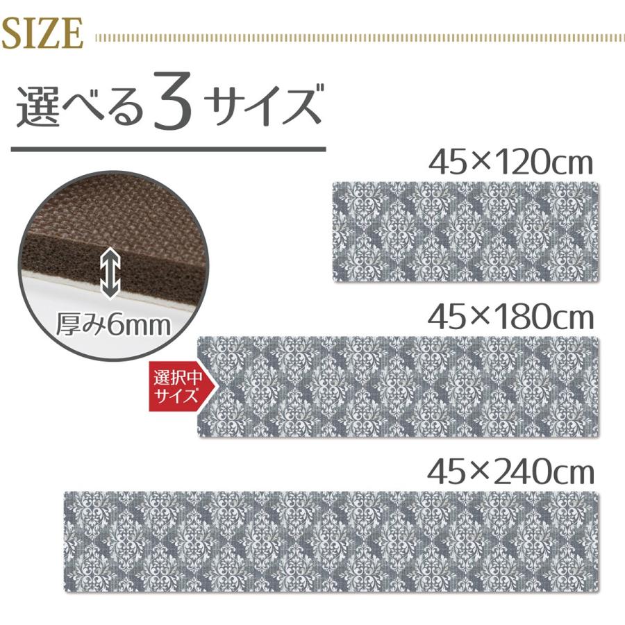 弾力感が心地よい拭けるキッチンマット 厚み6ｍｍ クラシーク180 ニトリ 玄関先迄納品 1年保証 ニトリ Yahoo 店 通販 Yahoo ショッピング