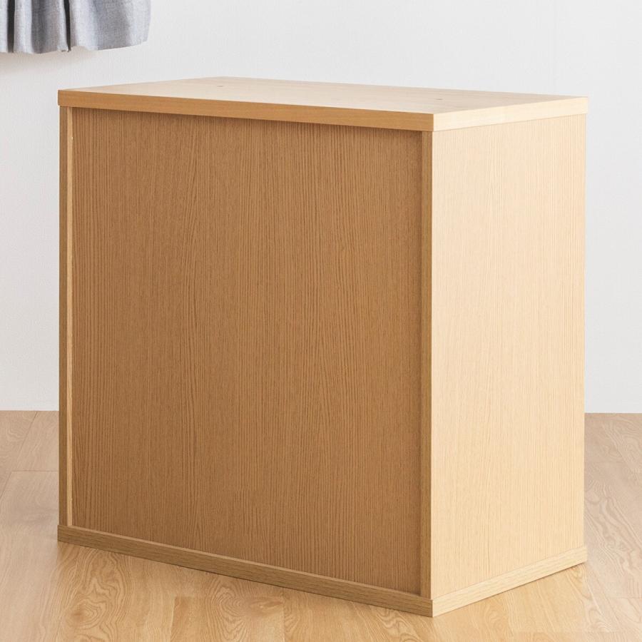 ニトリ 棚 木製 天然木突板 シンプルシェルフ(幅70cm BOR NA) | ニトリネット