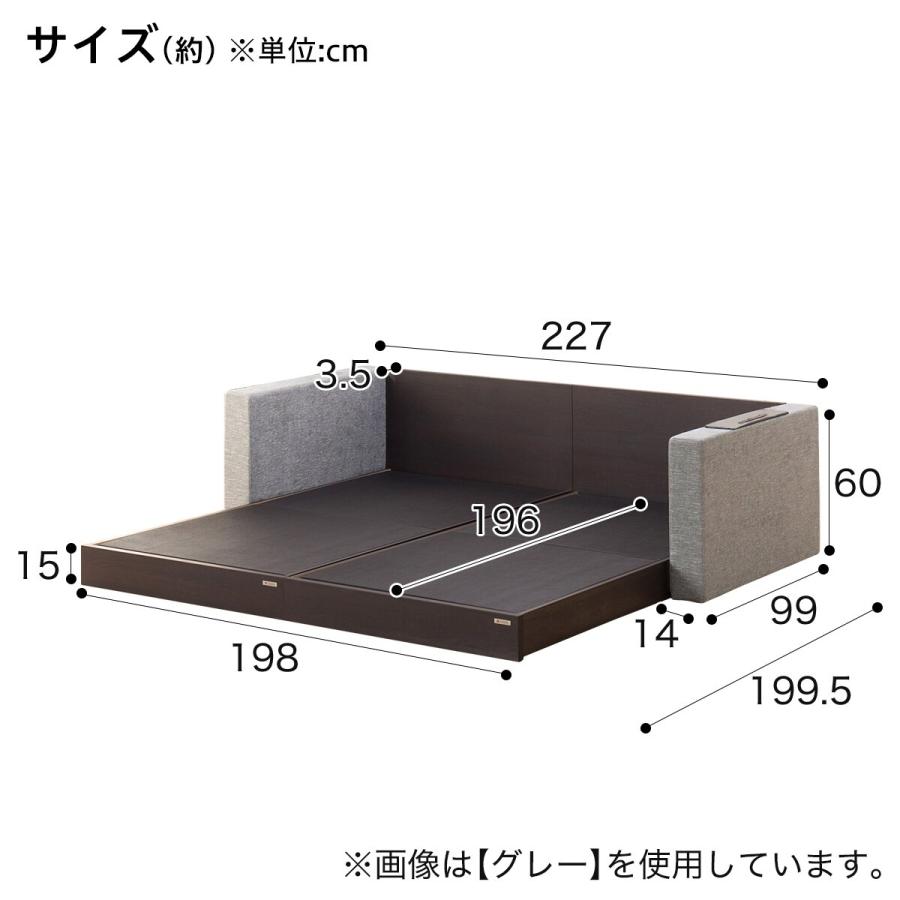 ニトリ ベッド シングルフロアベッド2台セット+クッション ニトリ ベッド シングルフロアベッド2台セット+クッション