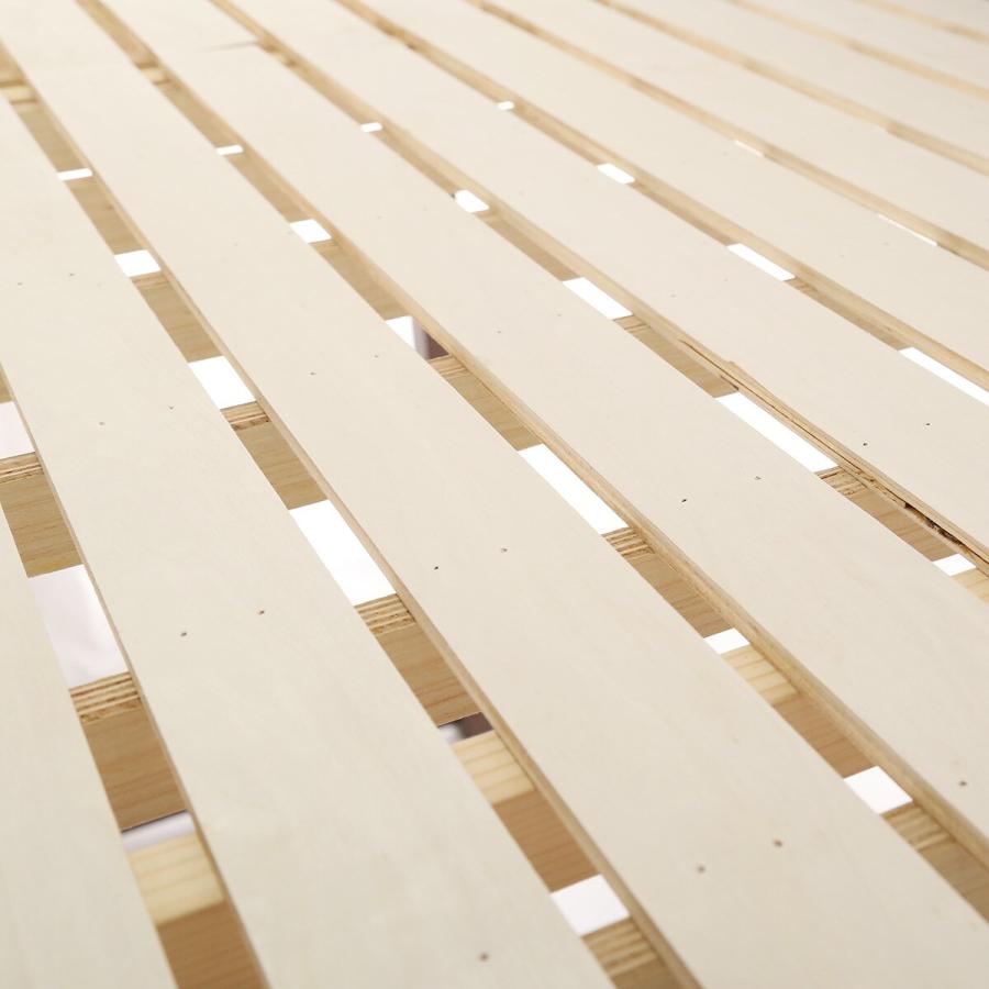 ニトリ ベッド 昇り降りらくらく 階段付き木目調ロフトベッド(BR