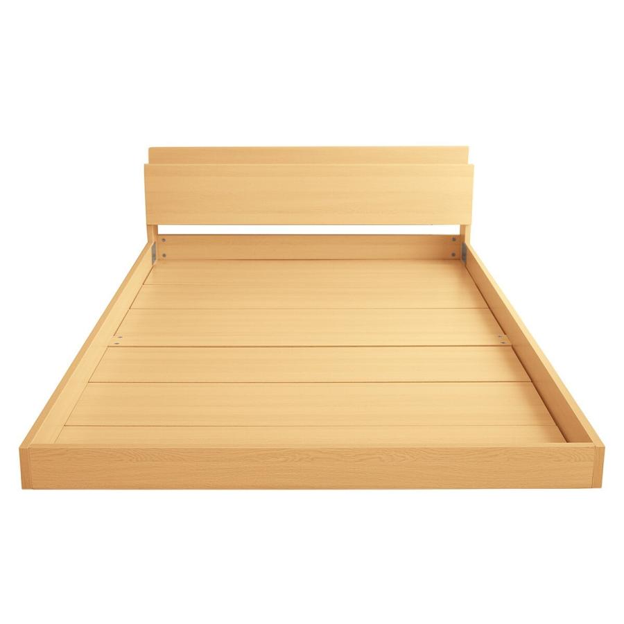 ニトリ（NITORI） ベッド セミダブル 宮・コンセント付き北欧調フロア