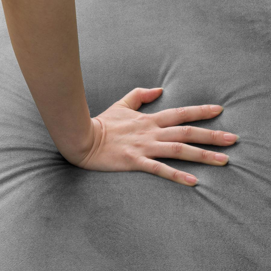 肘・背もたれ可動タイプ　ソファベッド（GC2327　GY） 3人掛け ソファ 布 ニトリ 