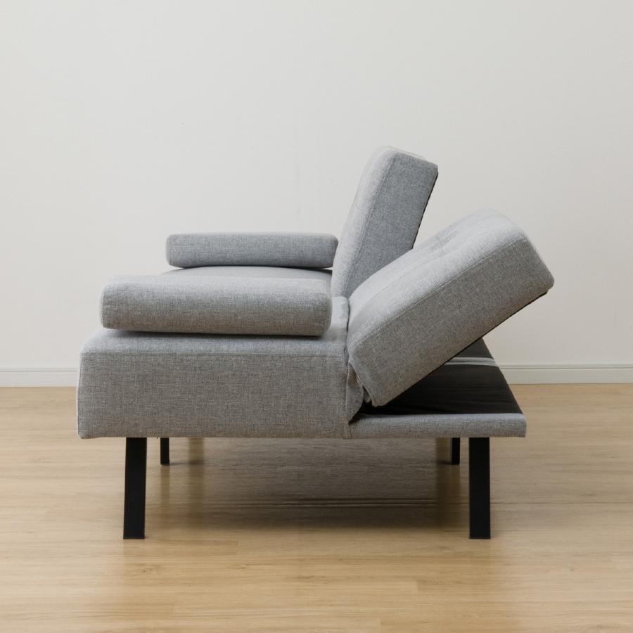 ニトリ セパレートタイプソファベッド（GC232 GY） 2人掛け