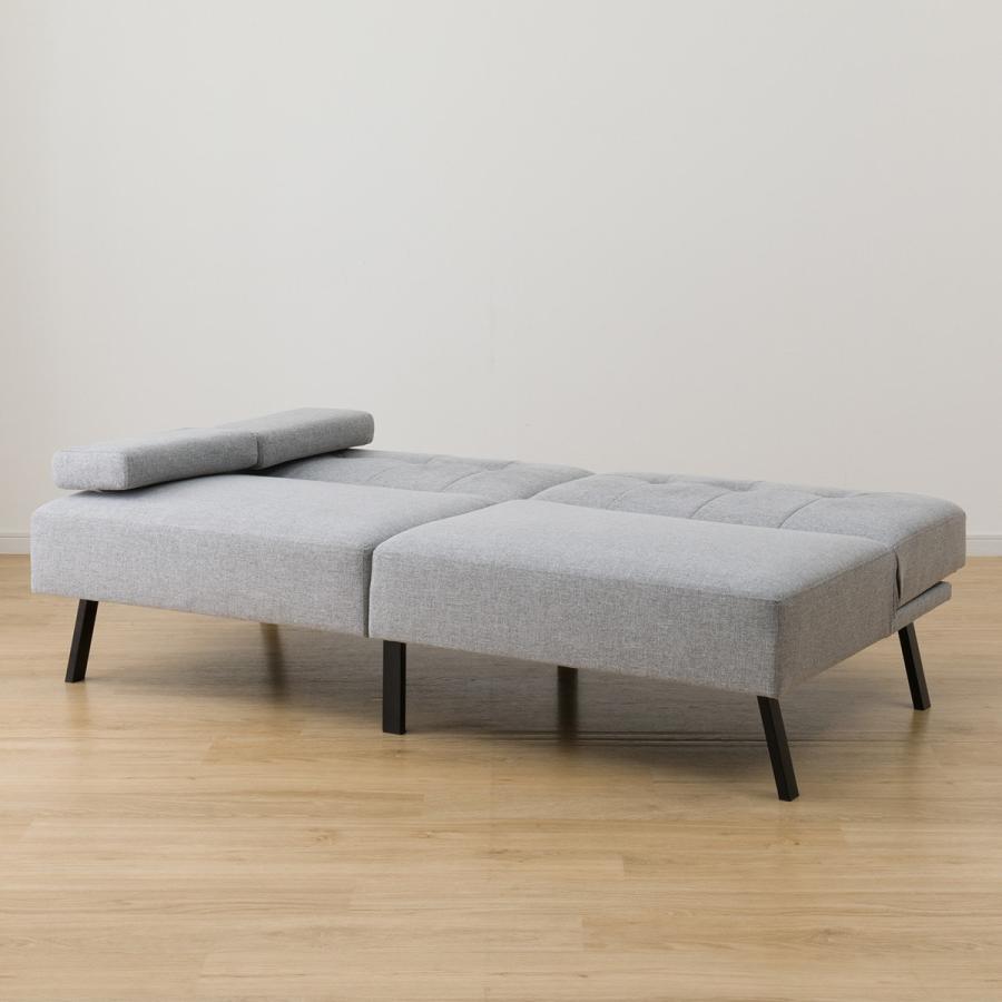 ニトリ　ソファー ニトリ セパレートタイプソファベッド（GC232 GY） 2人掛け