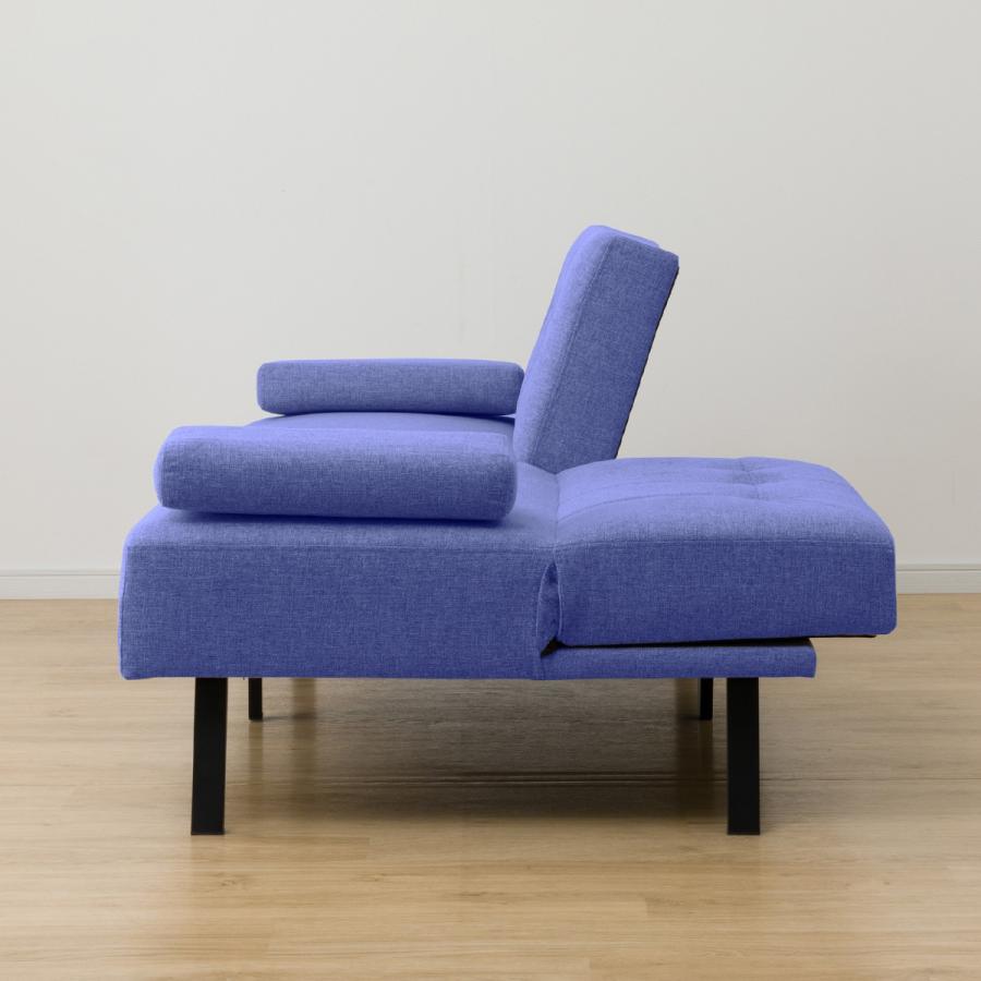 ニトリ セパレートタイプソファベッド（GC232 BL） 2人掛け