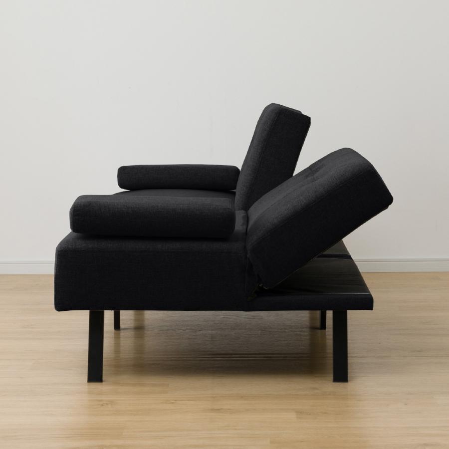 セパレートタイプソファベッド（GC232　BK） 2人掛け ソファ 布 ニトリ | ニトリ | 11