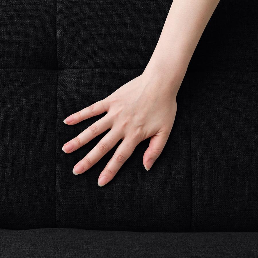 セパレートタイプソファベッド（GC232　BK） 2人掛け ソファ 布 ニトリ | ニトリ | 13