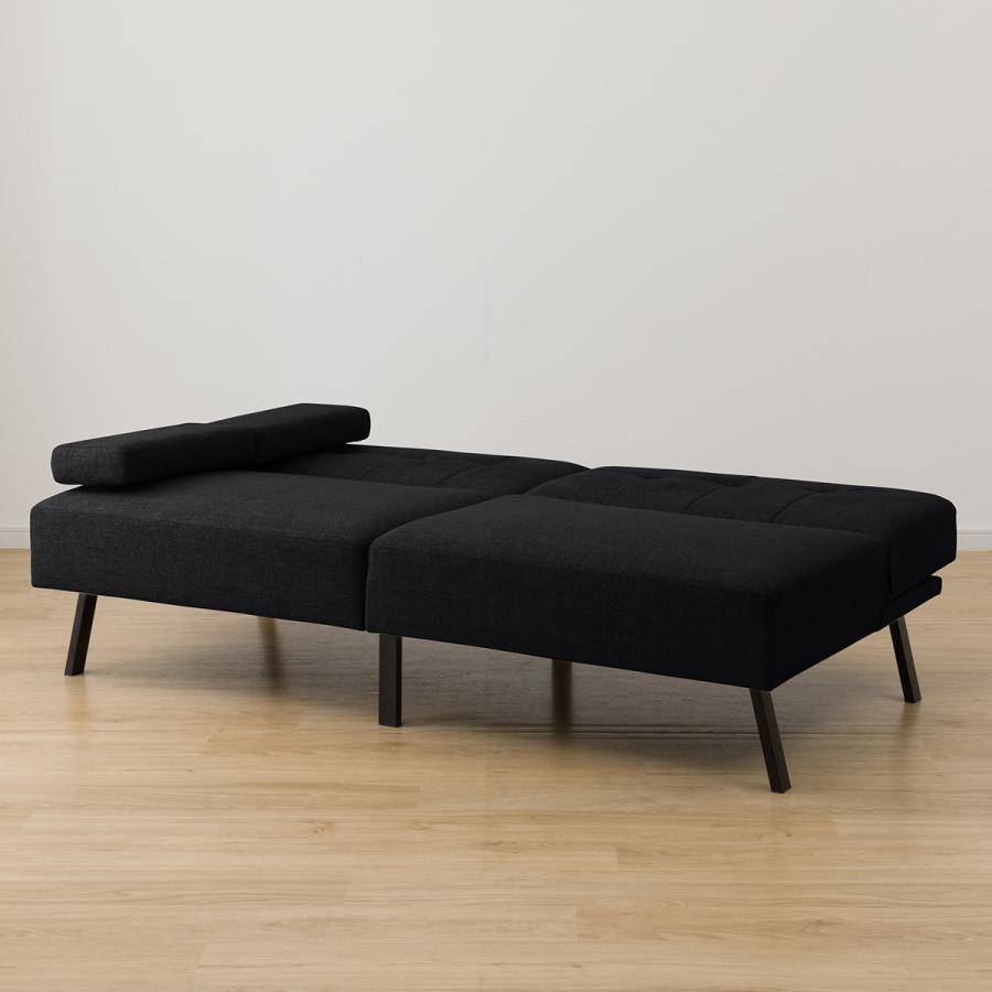 セパレートタイプソファベッド（GC232　BK） 2人掛け ソファ 布 ニトリ | ニトリ | 06